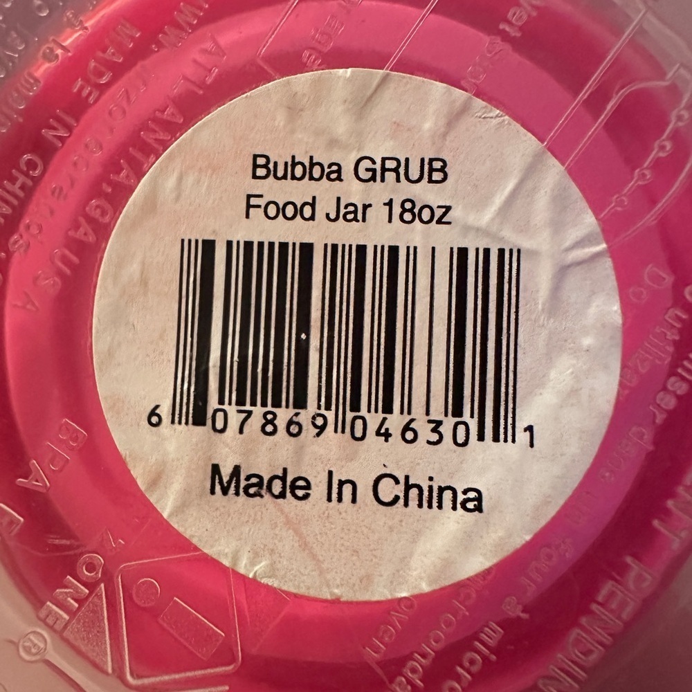 Bubba Keg Grub Pink 18oz Food Jar Insulated Container snacks Soup Travel Thermos - Picture 3 of 5
